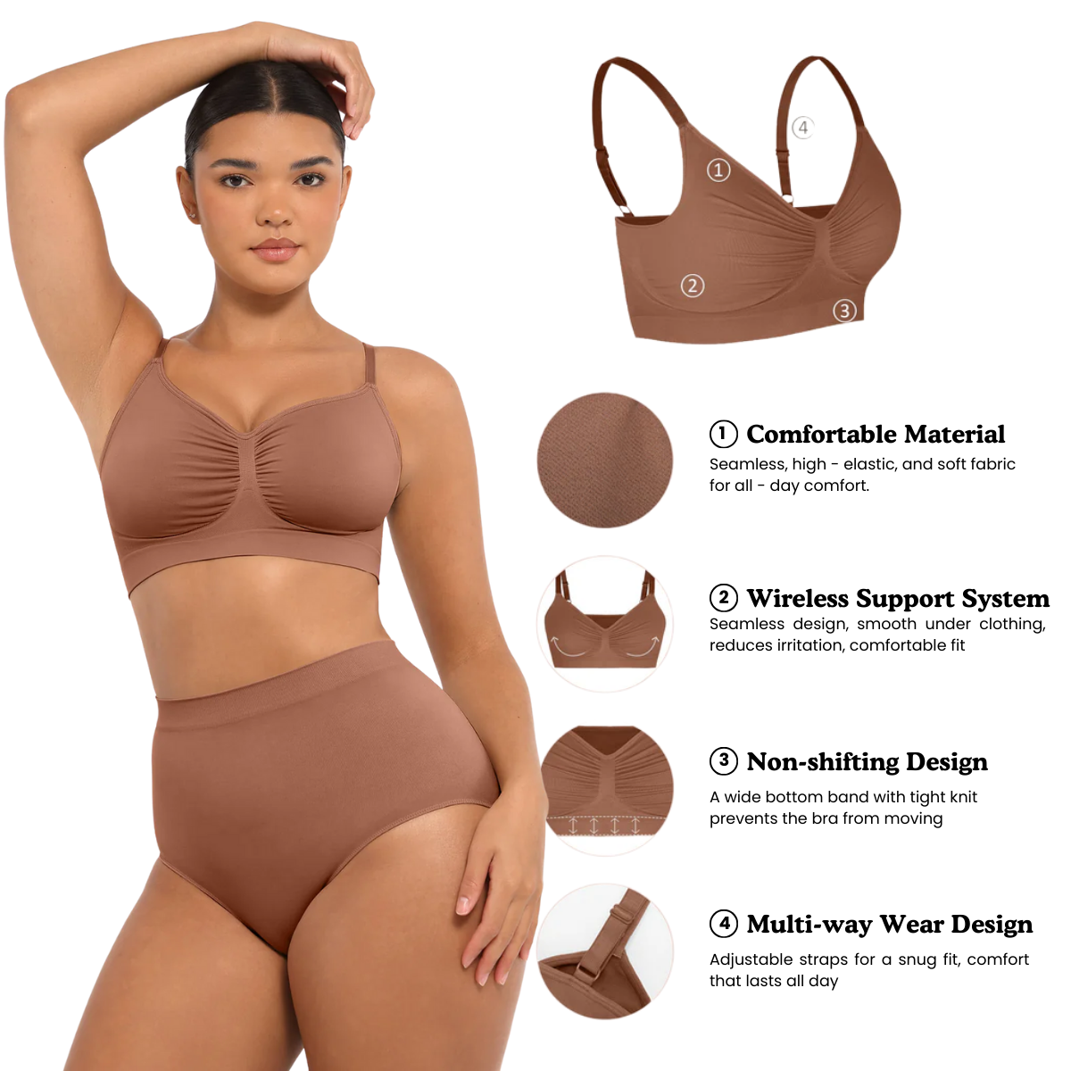 Atractiva™ - The Ultimate Wire-Free Comfort Bra