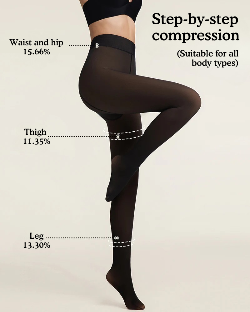 Translucent Fleece Lined Tights